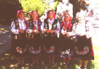 Певческата група при Народно читалище "Зора - 1928", с. Межда,