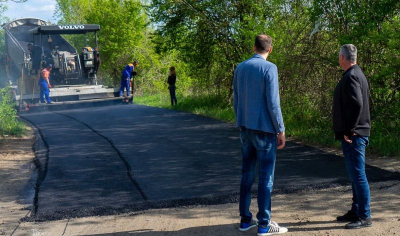 Община Ямбол асфалтира довеждащия път до Гребния канал в Ямбол с подкрепата на