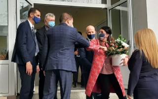 Посланикът на САЩ у нас - г-жа Мустафа била днес в Ямбол,