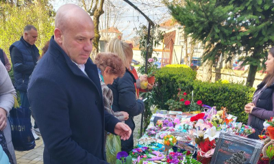 Енчо Керязов и Иван Димитров от "Прогресивна България" подкрепиха благотворителна кауза на Цветница