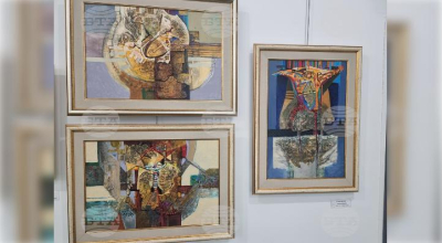 /ВИДЕО/ Над 100 творби на 35 автори от цялата страна представя коледна изложба в ямболската галерия „Стойчев“