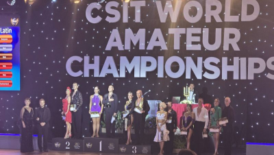 Стефан Дончев и Лиляна Байлова от ямболския клуб по спортни танци „Тандем“ отново станаха световни шампиони