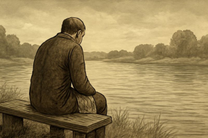 В Прозорчето на Алис - Самотният човек