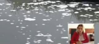 На Разпети петък Тунджа отново е в тъжно химично-промишлено бяло....