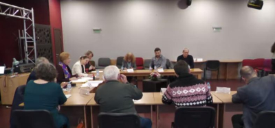 Представянето на новия директор на Куклен театър Ямбол на конкурса през ноември