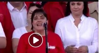 Изказването на председателя на Общинския съвет на БСП в Ямбол Катя Георгиева