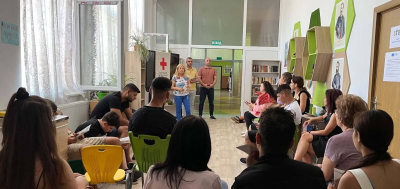 Промоция на безвъзмездното кръводаряване