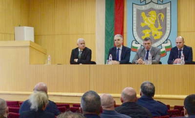 Министър Дечев се срещнал с ръководния състав на ОДМВР - Ямбол