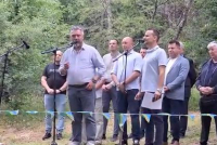 Слово на кмета на Община "Тунджа" Станчо Ставрев в местността Църквището край село Голям Манастир