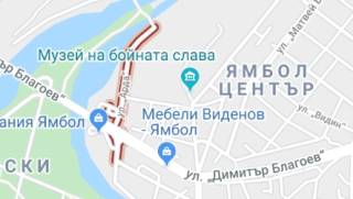 От 27. януари: Временна организация на движението в Ямбол, във връзка с ремонтни дейности по