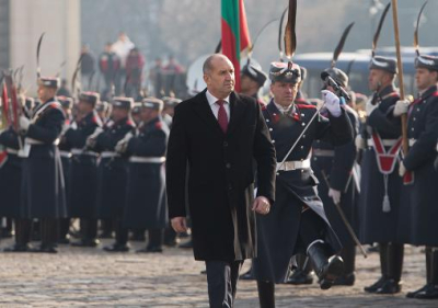 Президентът Румен Радев::